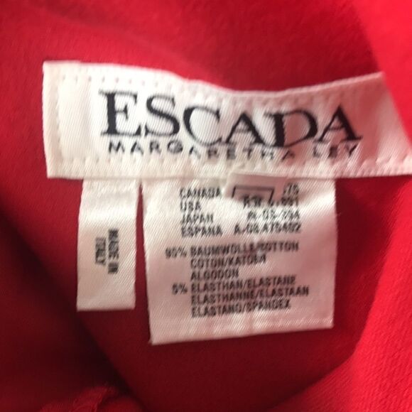 Escada Straight leg Light Denim Pant sz 40eu 9.5us - Picture 8 of 8